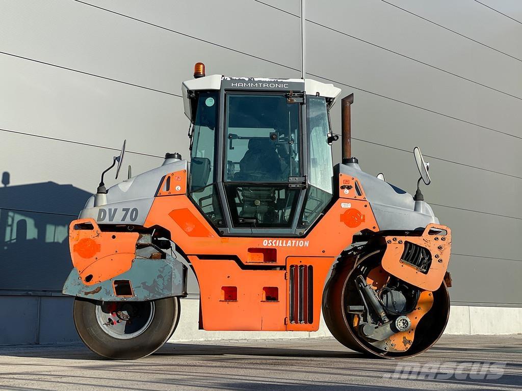 Hamm DV 70 TO Kombi tromle