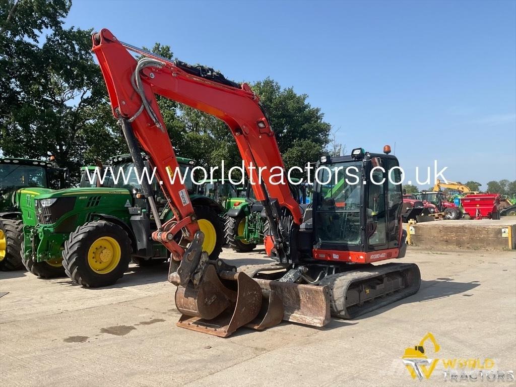 Kubota KX 080-4 Midi-gravemaskiner 7t - 12t