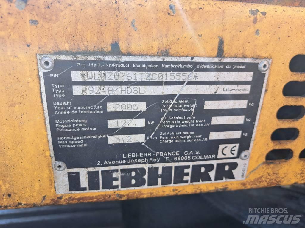 Liebherr R924B HDSL Gravemaskiner på larvebånd