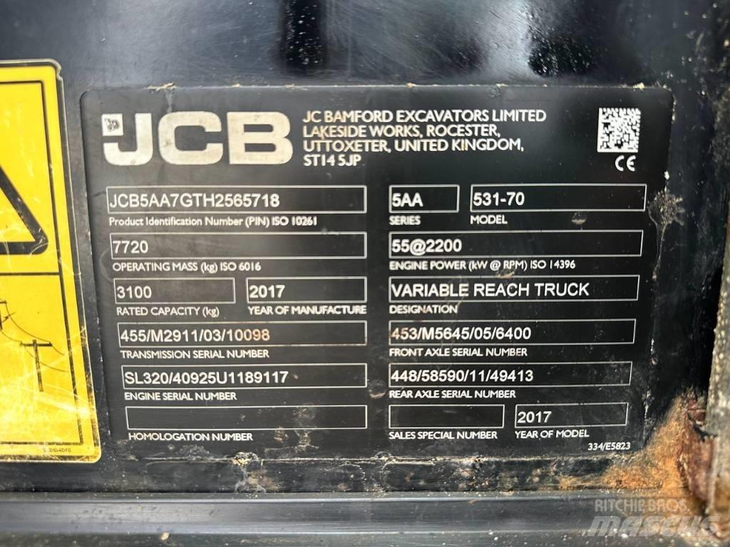 JCB 531-70 Teleskoplæssere