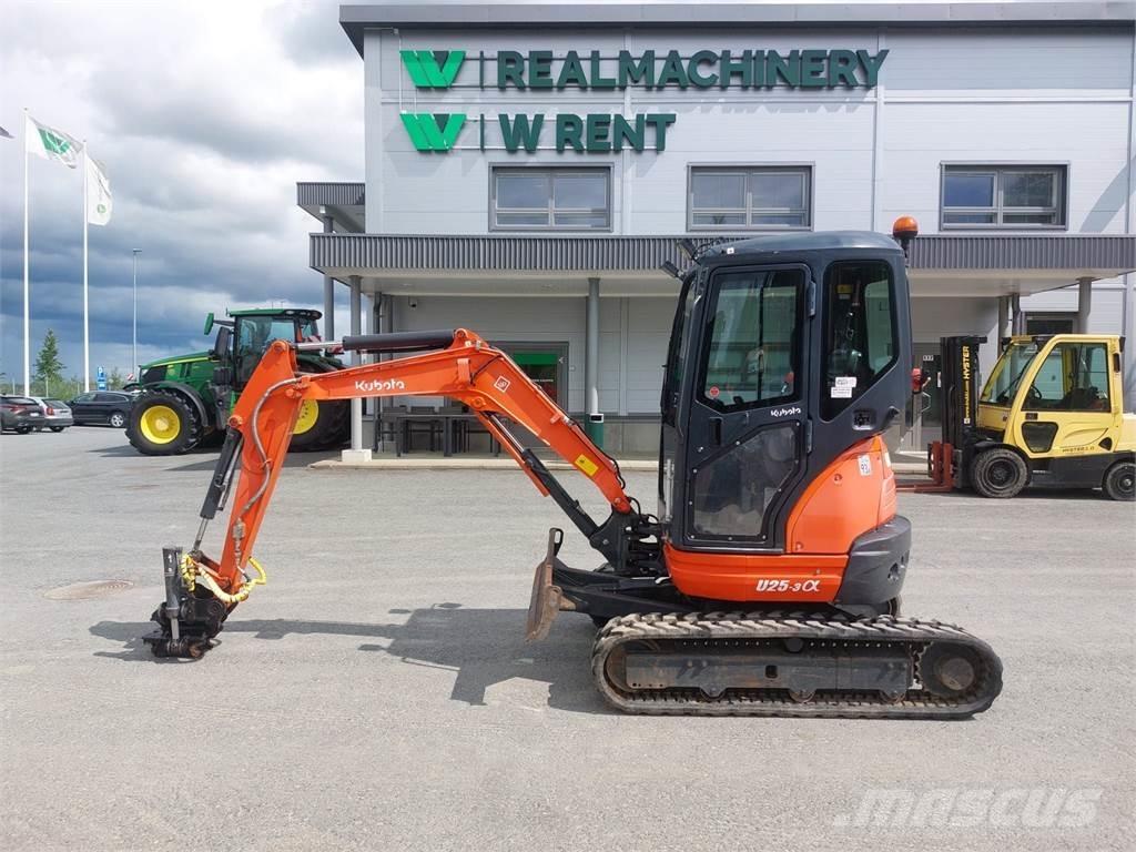 Kubota U25-3 Minigravemaskiner