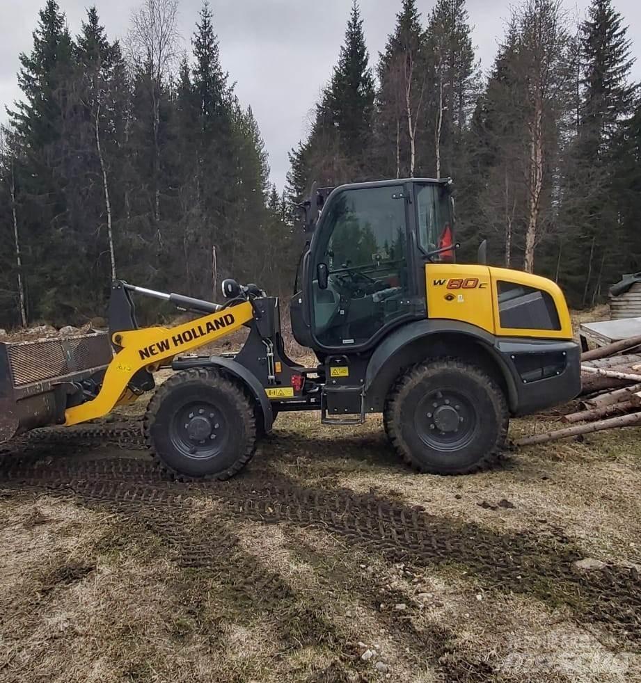 New Holland W80C Læssemaskiner på hjul