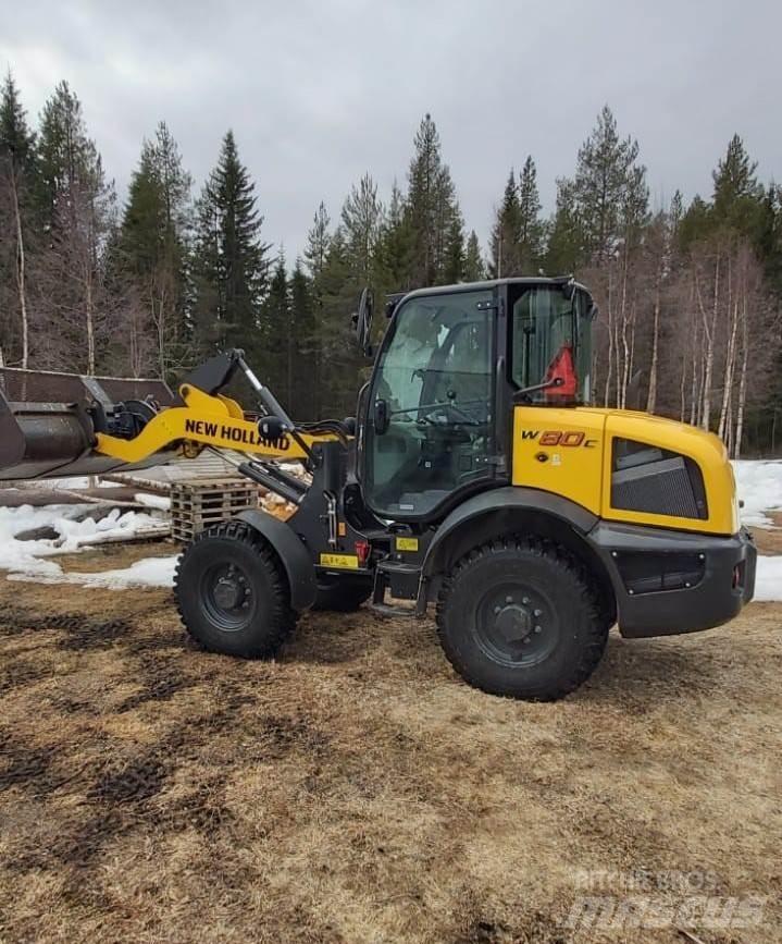 New Holland W80C Læssemaskiner på hjul