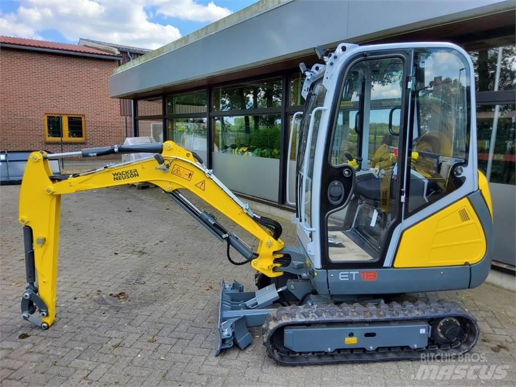 Wacker ET 18 Minigravemaskiner