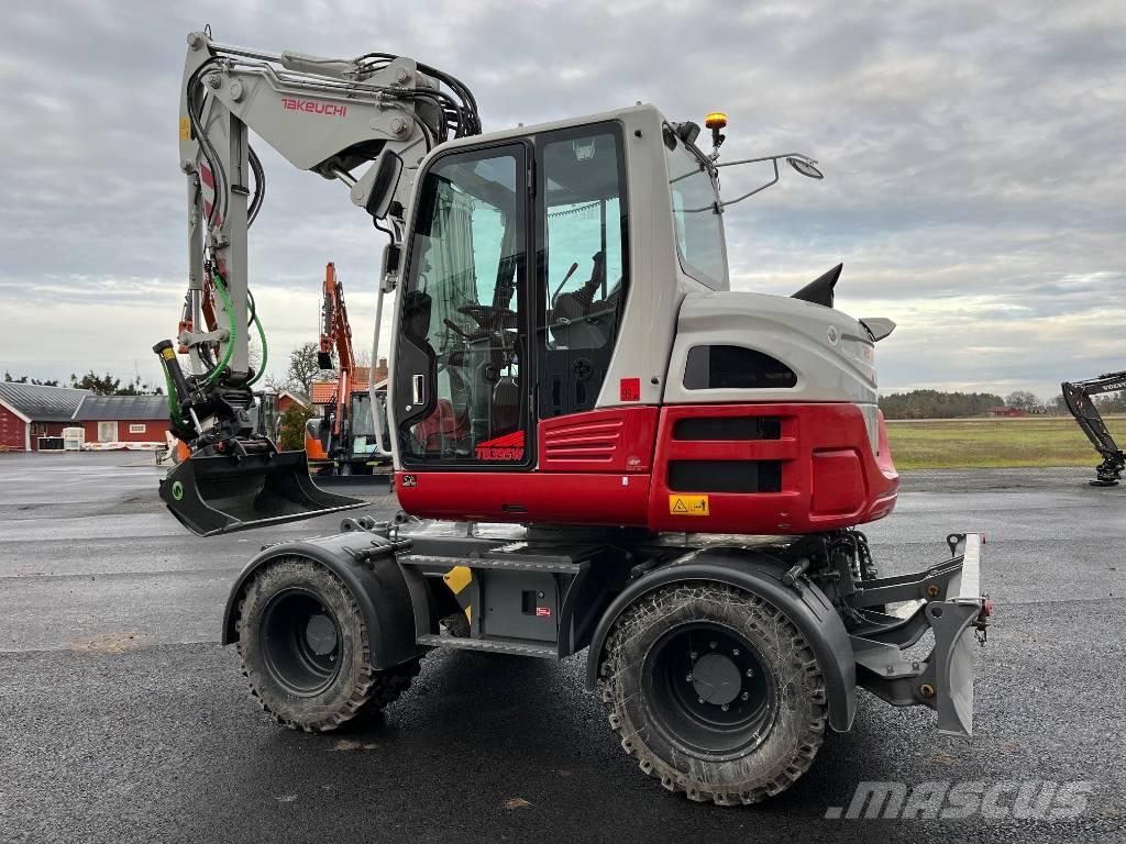 Takeuchi TB 395 W Gravemaskiner på hjul