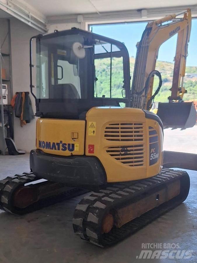 Komatsu PC55 MR-3 Minigravemaskiner