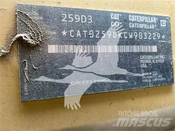 CAT 259D3 Minilæsser - skridstyret