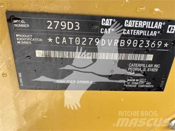 CAT 279D3 Minilæsser - skridstyret