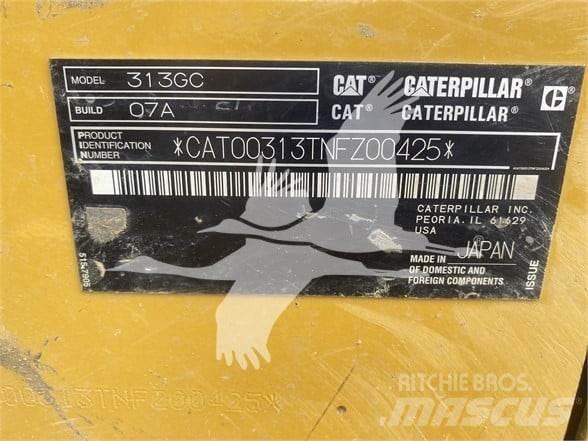 CAT 313GC Gravemaskiner på larvebånd