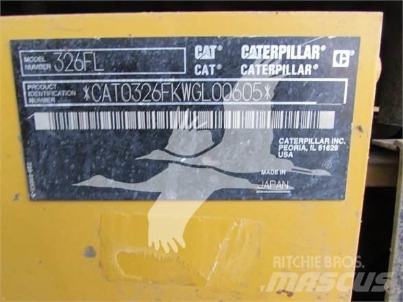 CAT 326FL Gravemaskiner på larvebånd