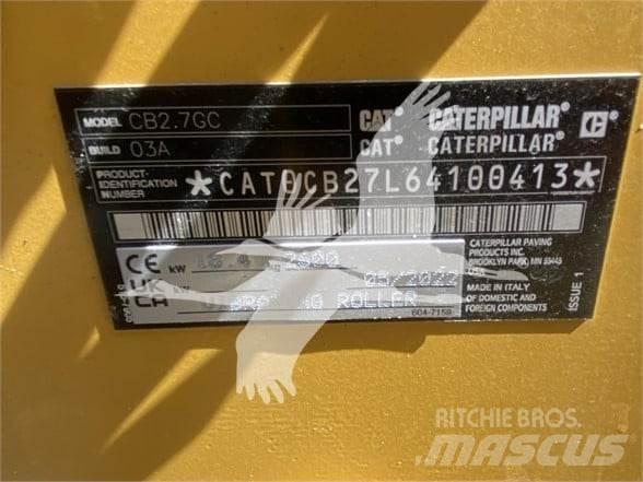 CAT CB2.7 GC Enkelt tromle