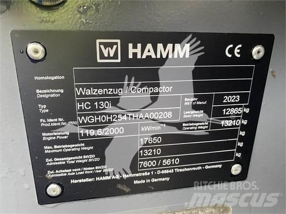 Hamm HC130i Enkelt tromle