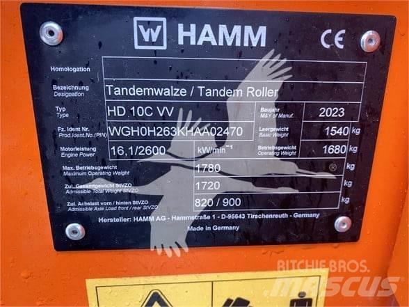 Hamm HD10CVV Enkelt tromle