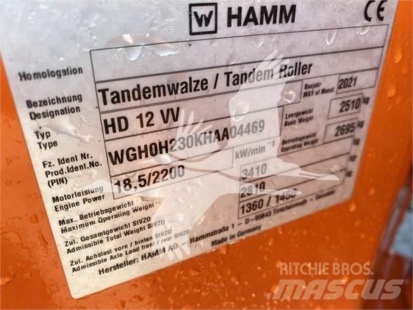 Hamm HD12VV Enkelt tromle