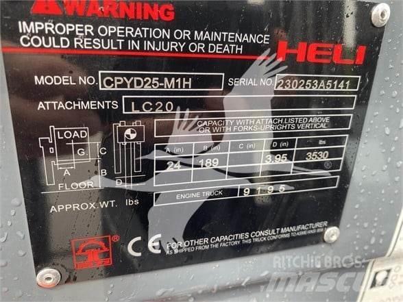 Heli CPYD25 Diesel gaffeltrucks