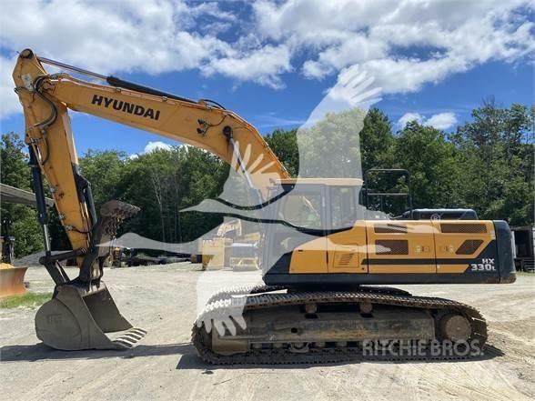 Hyundai HX330L Gravemaskiner på larvebånd