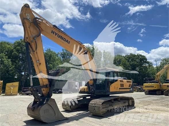 Hyundai HX330L Gravemaskiner på larvebånd