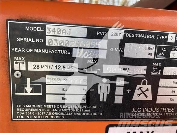 JLG 340AJ Bomlifte med knækarm