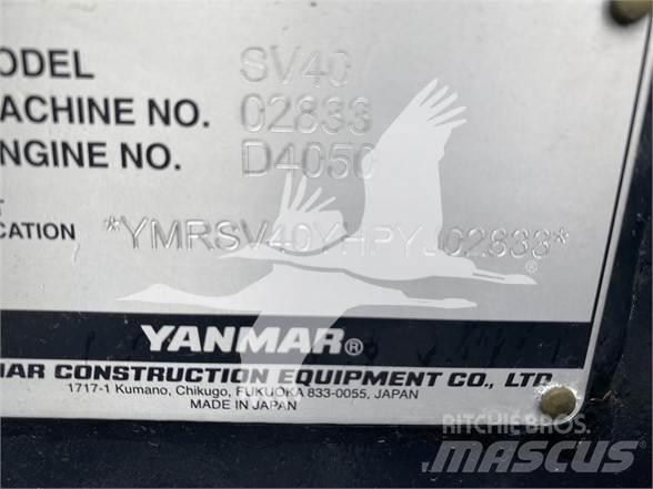 Yanmar SV40 Minigravemaskiner