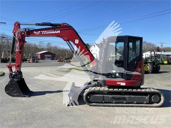 Yanmar VIO80-7 Gravemaskiner på larvebånd