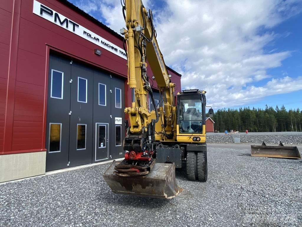 Komatsu PW 148-10 Gravemaskiner på hjul