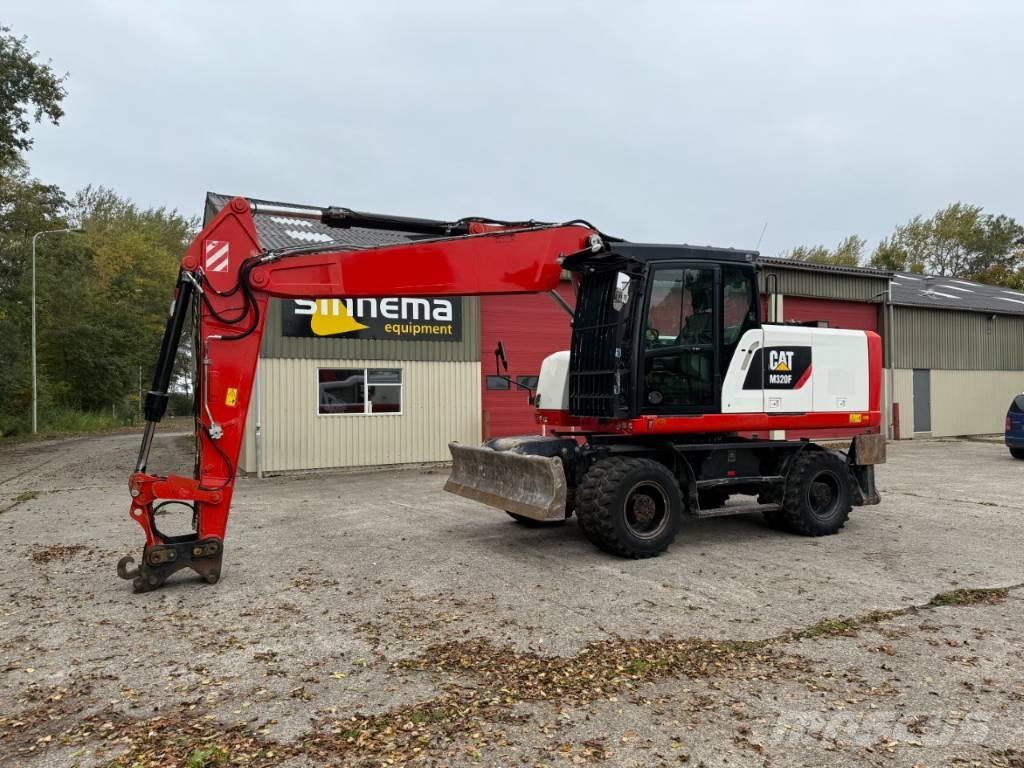 CAT M320F Gravemaskiner på hjul