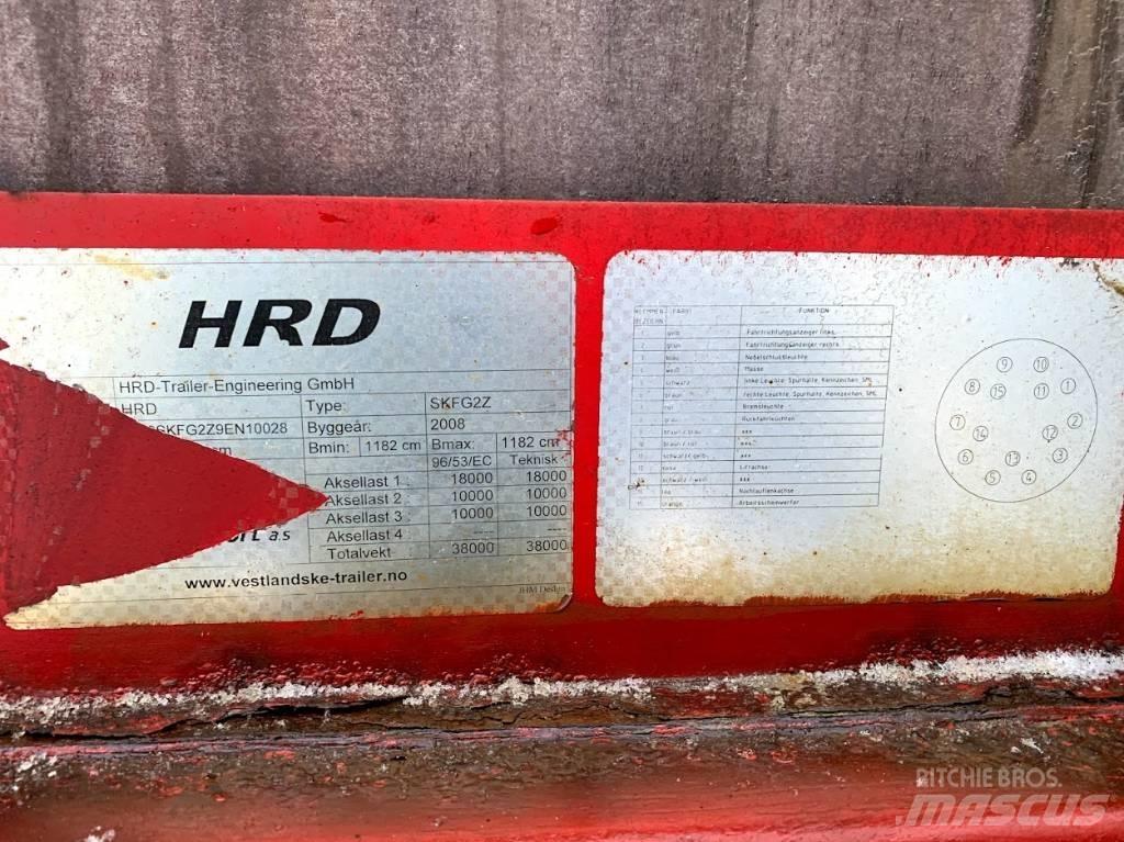 HRD City trailer Anhænger med lad/Flatbed
