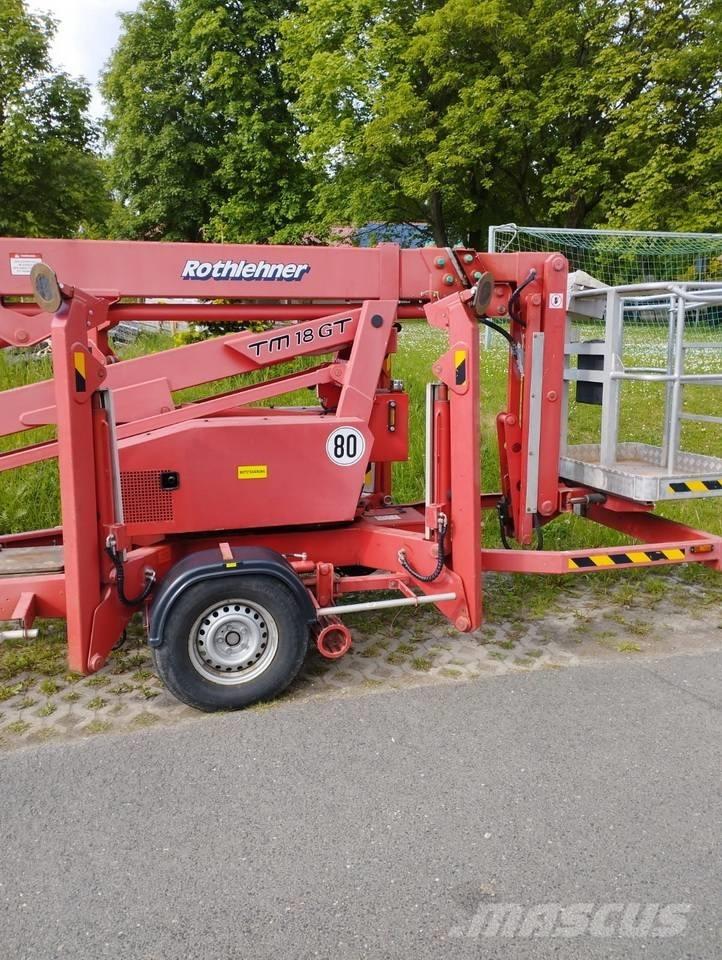 Europelift TM 18 GT Trailermonterede lifte