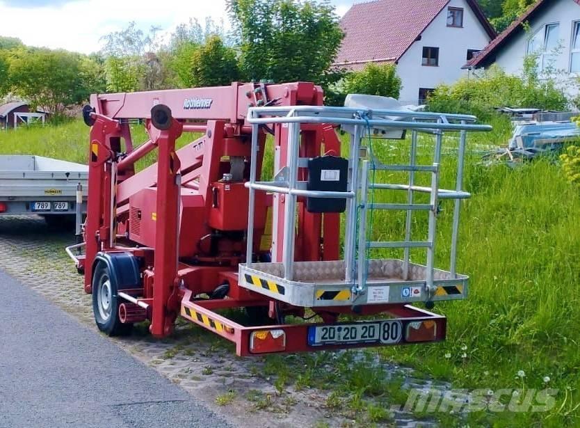 Europelift TM 18 GT Trailermonterede lifte