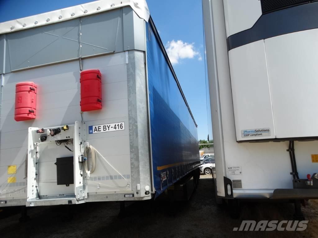 Schmitz SCB S3 Semi-trailer med Gardinsider
