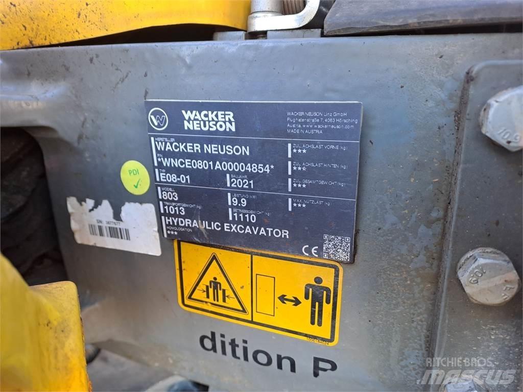 Wacker Neuson 803 Gravemaskiner på larvebånd