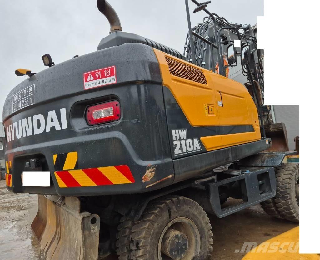 Hyundai HW 210 A Gravemaskiner på hjul
