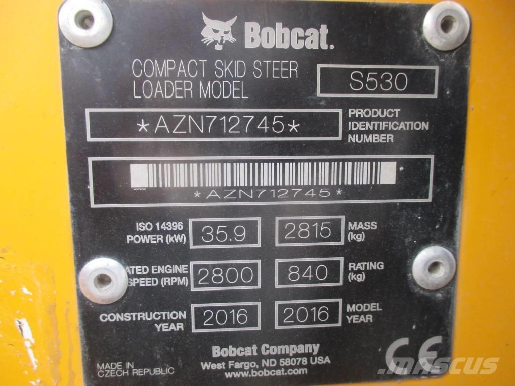 Bobcat S 530 Minilæsser - skridstyret