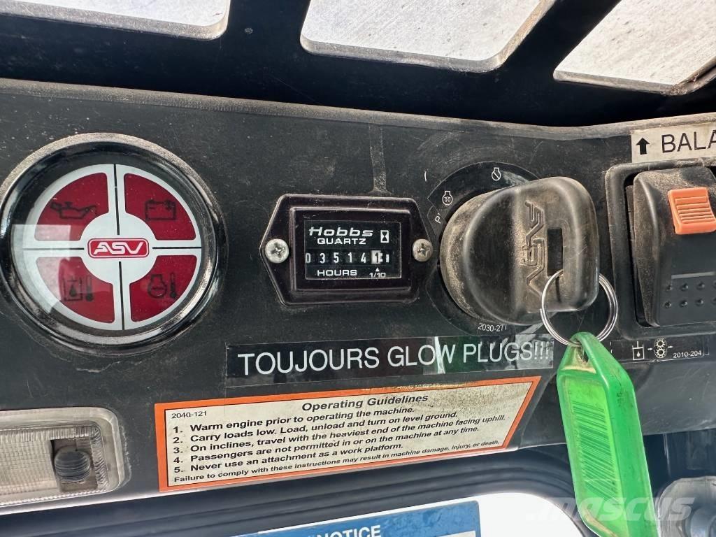 Terex PT 30 Minilæsser - skridstyret