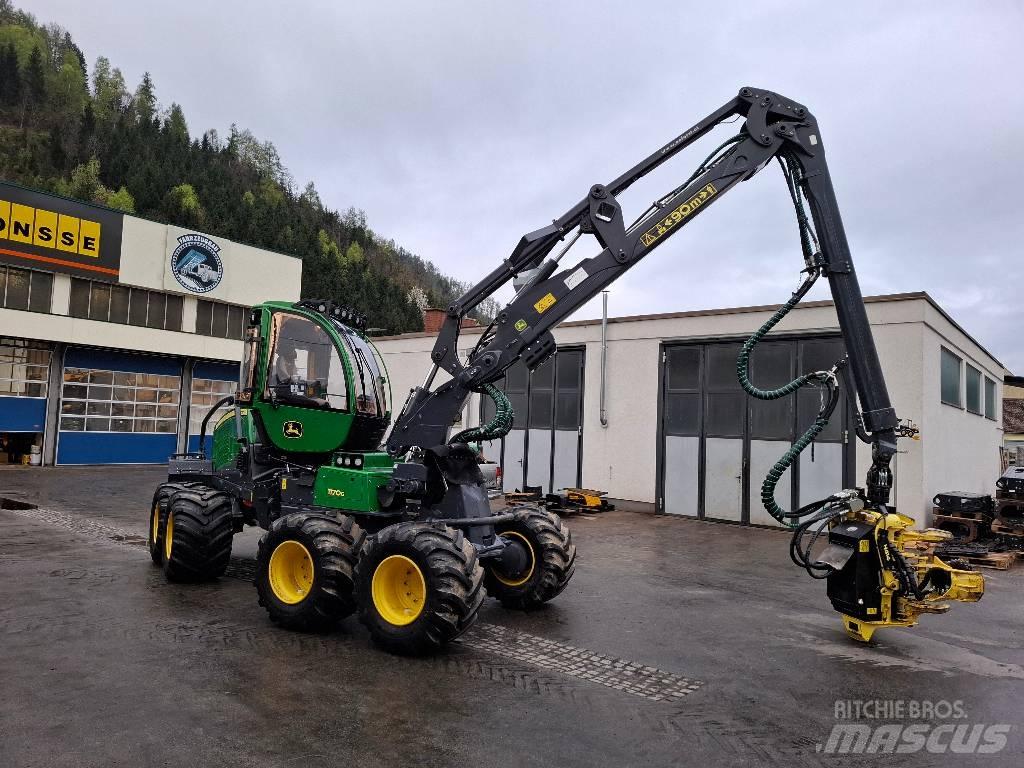 John Deere 1170G Skovningsmaskiner