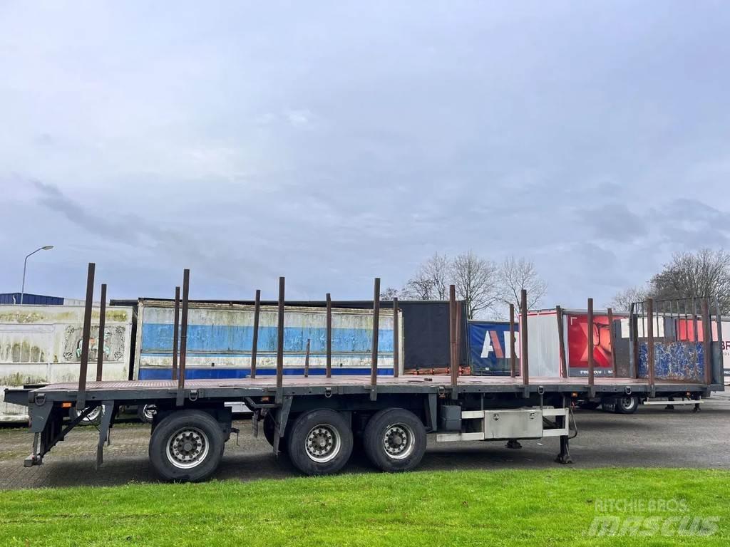 Floor FLO-12-28H Semi-trailer med lad/flatbed