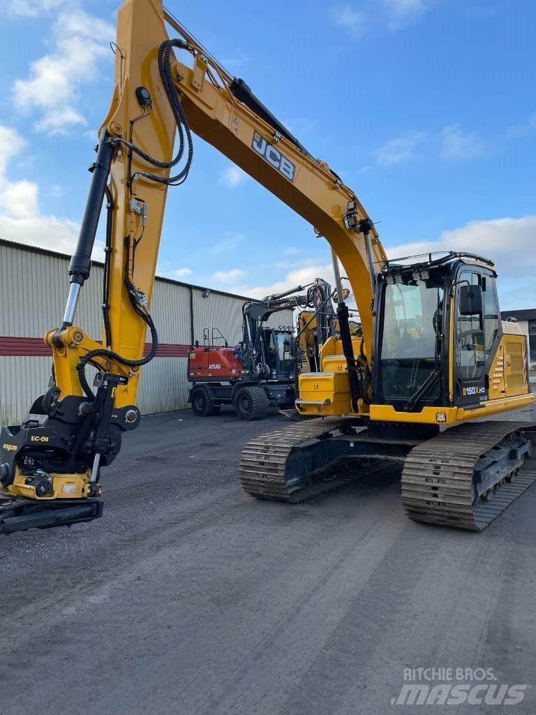 JCB 150X HD Gravemaskiner på larvebånd
