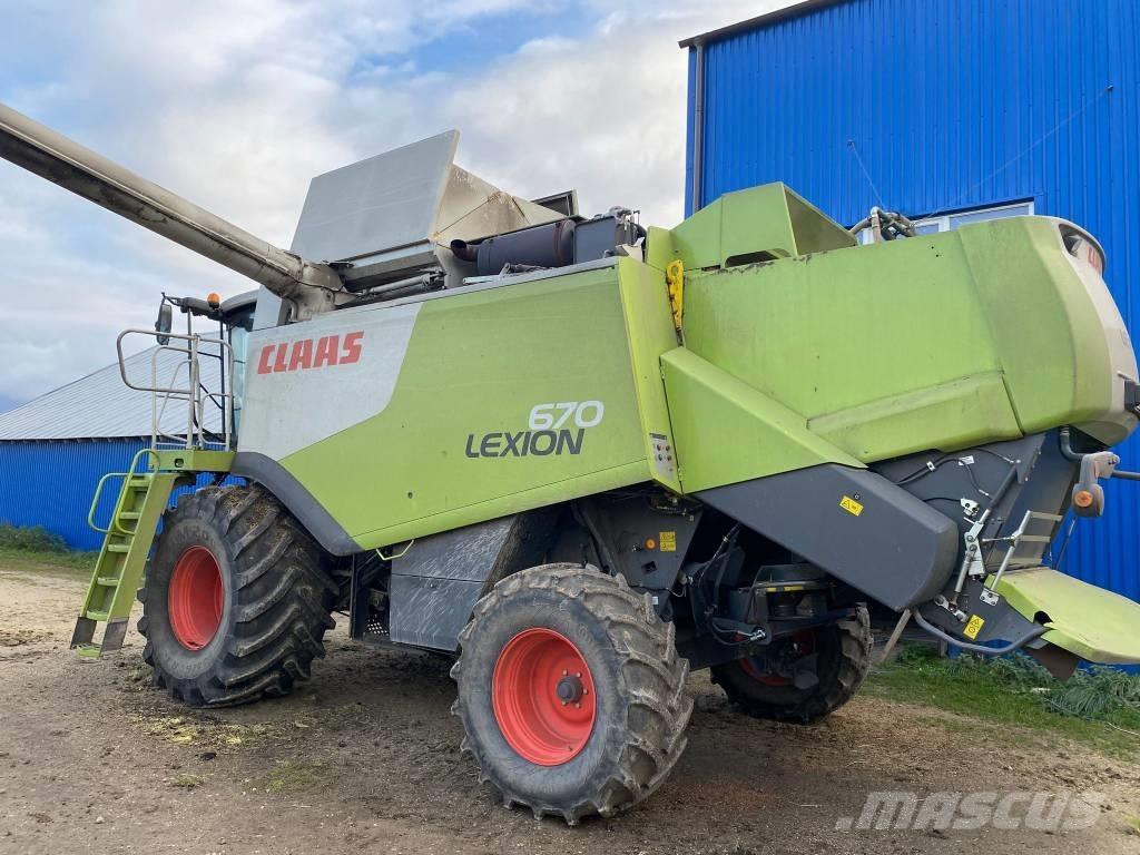 CLAAS Lexion 670 Mejetærskere
