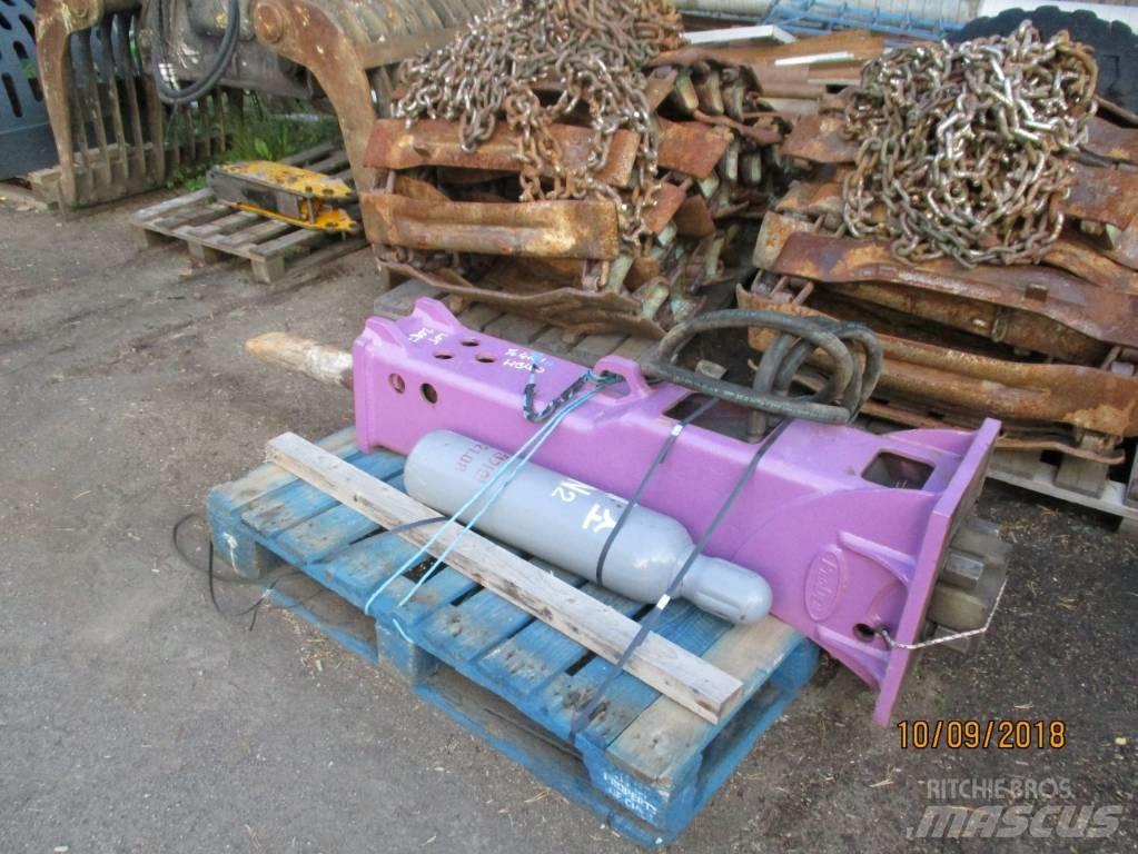 Hammer iskuvasarat Hydraulik / Trykluft hammere