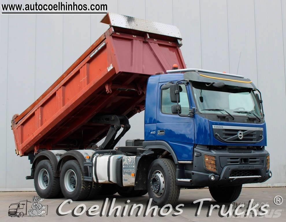 Volvo FMX 410  6x4 Lastbiler med tip