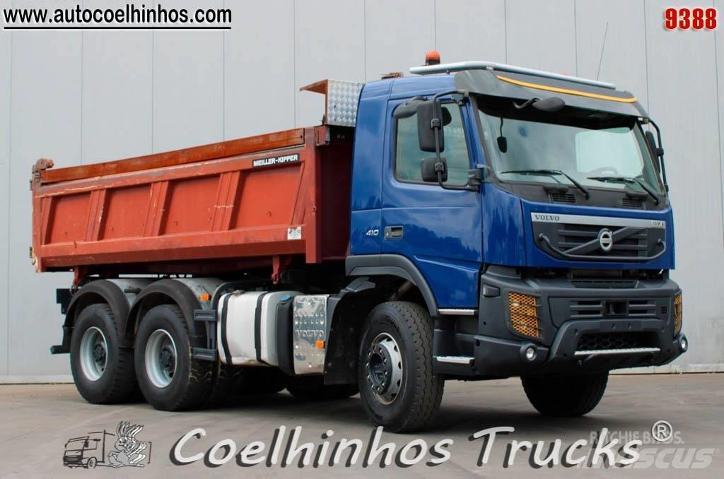 Volvo FMX 410  6x4 Lastbiler med tip
