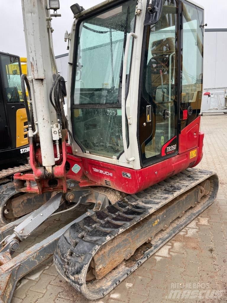Takeuchi TB 260 Minigravemaskiner