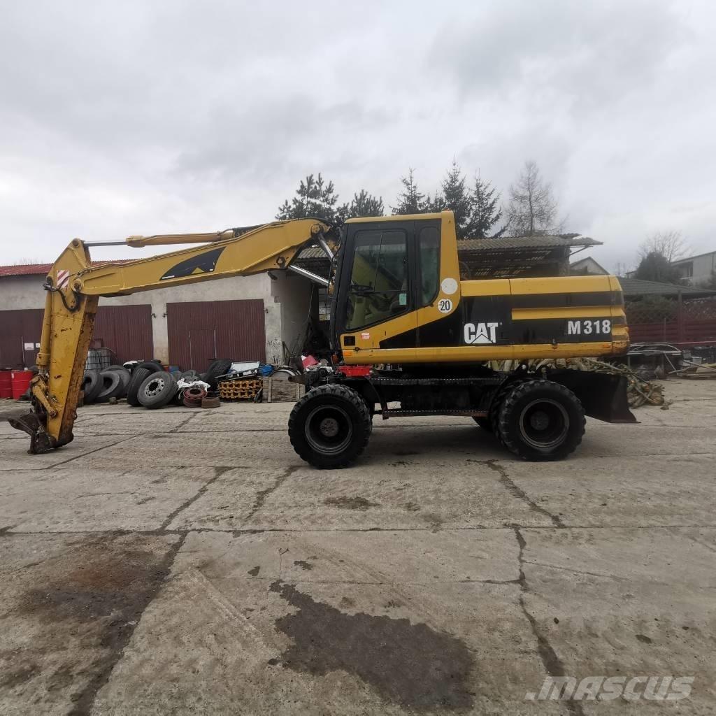 CAT M 318 B Gravemaskiner på hjul