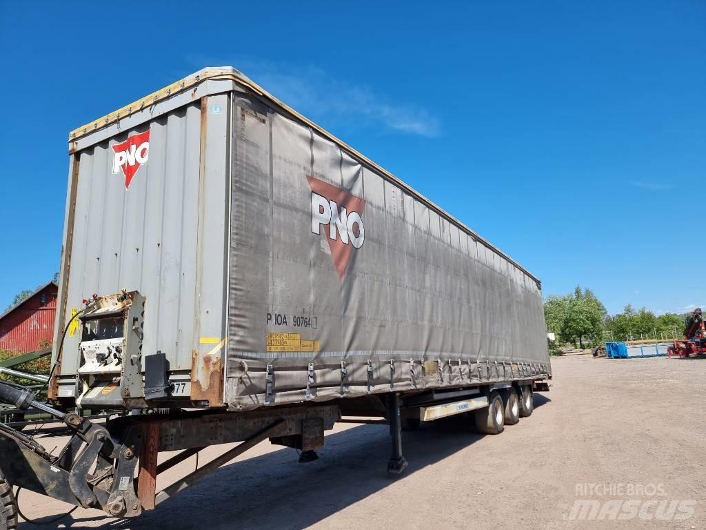 Krone MEGA Semi-trailer med Gardinsider