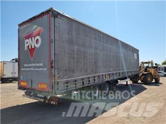 Krone MEGA Semi-trailer med Gardinsider