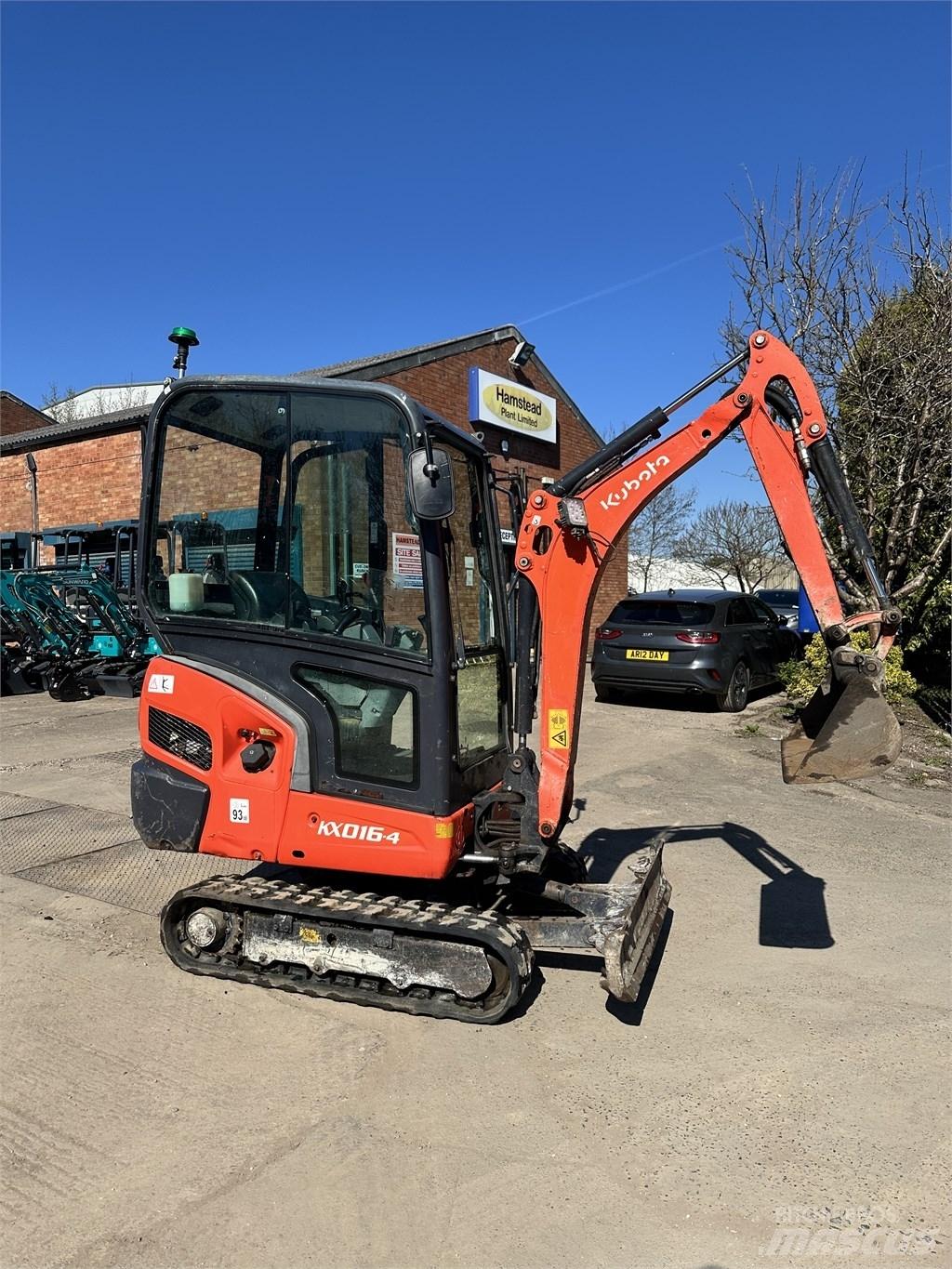 Kubota KX 016-4 Minigravemaskiner