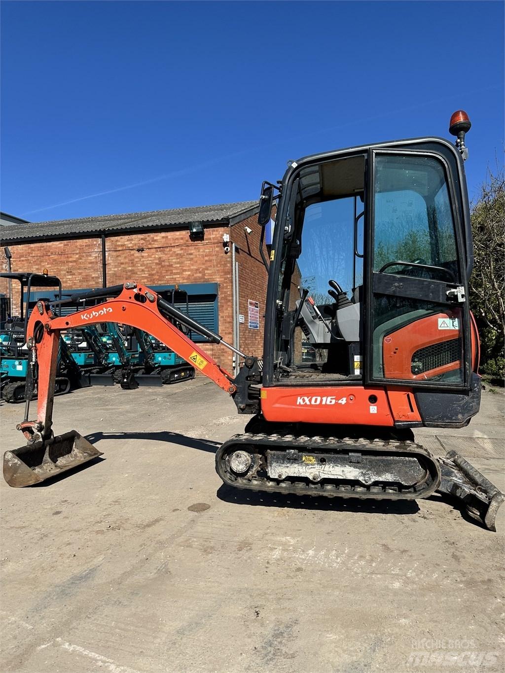 Kubota KX 016-4 Minigravemaskiner