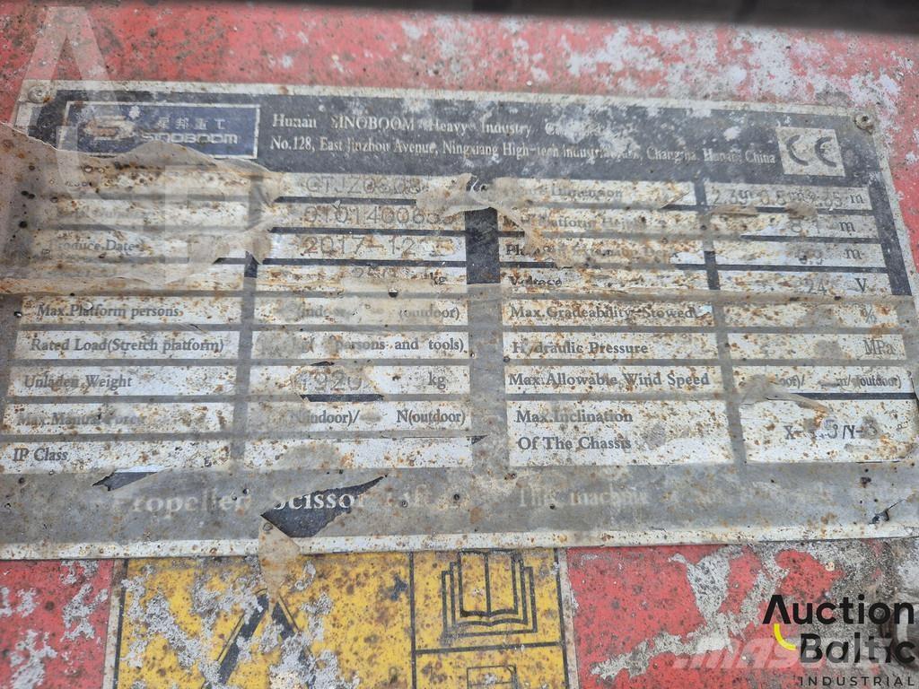 Sinoboom GTJZ0808 Saxlifte