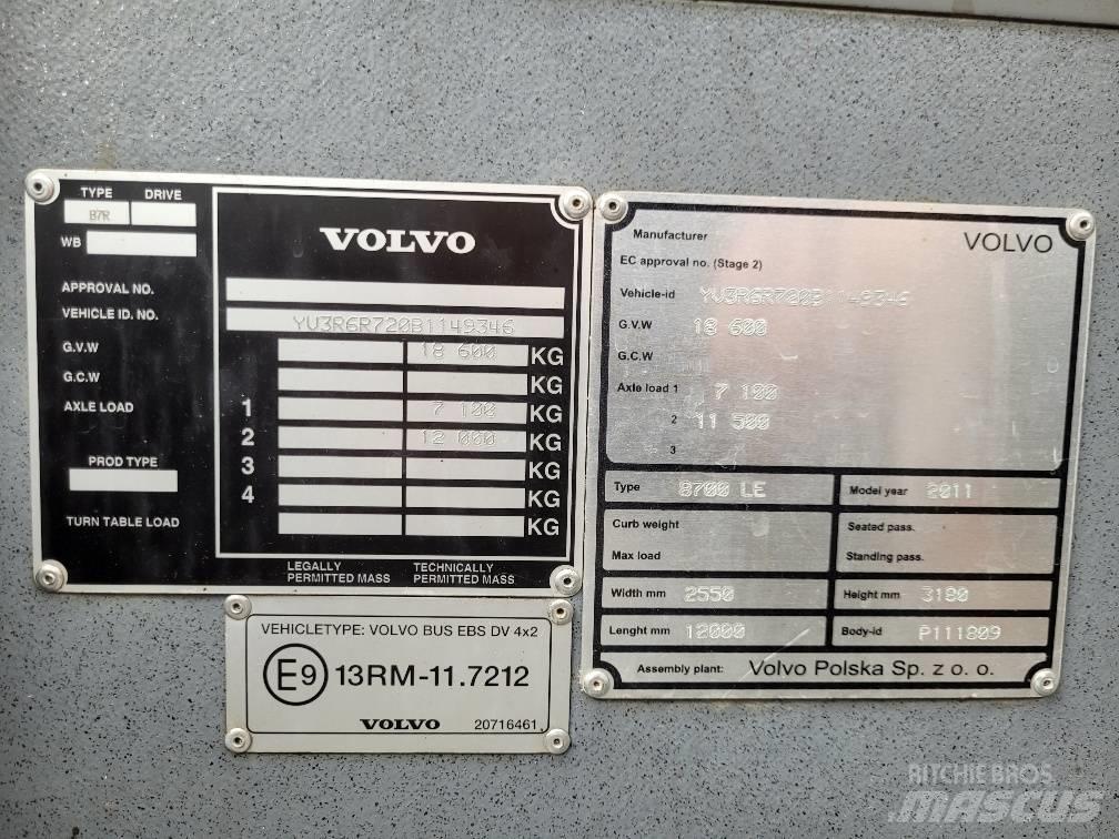 Volvo B7RLE 8700 EEV Bybusser
