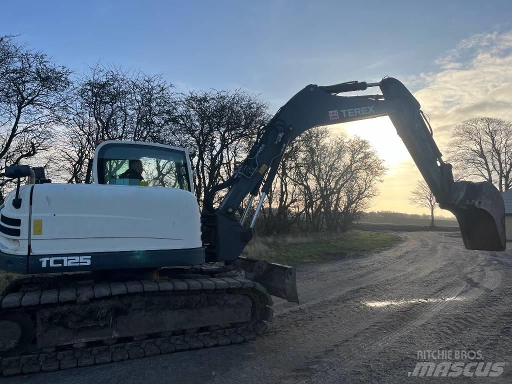 Terex TC 125 Midi-gravemaskiner 7t - 12t